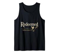 Christian Redeemed Ephesians 1:7 Amazing Grace Gift Tank Top