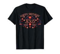 Christian Religion Christmas Church Happy Birthday Jesus T-Shirt
