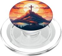 Christian Religious Christian Believer Christianity Jesus PopSockets PopGrip for MagSafe