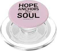 Christian Religious Quote Hebrews 6:19 Bible Verse PopSockets PopGrip for MagSafe