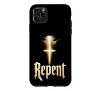 Christian Repent Faith Cross Bold Gift Case for iPhone 11 Pro Max