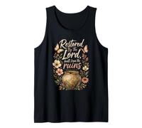 Christian Restored By The Lord Isaiah 61 Gift Tank Top