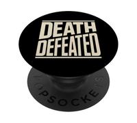 Christian Resurrection Hope Death Defeated Message PopSockets Adhesive PopGrip