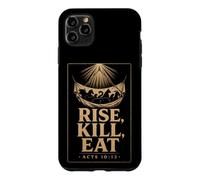 Christian Rise Kill Eat Acts 10:13 Man Of God Gift Case for iPhone 11 Pro Max