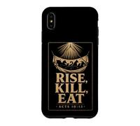 Christian Rise Kill Eat Acts 10:13 Man Of God Gift Case for iPhone XS Max