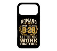 Christian Romans 8:28 All Things Work Together Verse Gift Case for iPhone 17 Pro Max