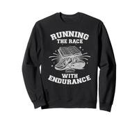 Christian Run Clubs Running The Race With Endurance Sweatshirt