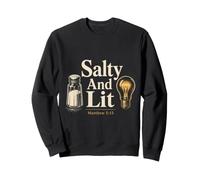 Christian Salty And Lit Matthew 5:13 Bible Verse Gift Sweatshirt