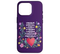 Christian Scripture, Bible Verses, Unique, Special, strong Case for iPhone 16 Pro