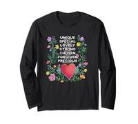 Christian Scripture, Bible Verses, Unique, Special, Strong Long Sleeve T-Shirt