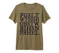 Christian Scripture, John 3:16, for God So Loved The World Premium T-Shirt