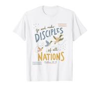 Christian Scripture Verse Faith Message for Believers Value Graphic T-Shirt
