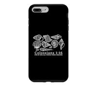 Christian Seashell Ocean Life Bible Verse Design Case for iPhone 7 Plus/8 Plus