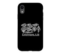 Christian Seashell Ocean Life Bible Verse Design Case for iPhone XR