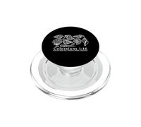 Christian Seashell Ocean Life Bible Verse Design PopSockets PopGrip for MagSafe