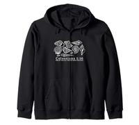 Christian Seashell Ocean Life Bible Verse Design Zip Hoodie