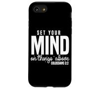 Christian Set Your Mind on Things Above Colossians 3:2 Case for iPhone SE (2020) / 7/8