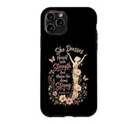 Christian She Dresses Herself With Strength Gift Case for iPhone 11 Pro