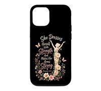 Christian She Dresses Herself With Strength Gift Case for iPhone 12/12 Pro