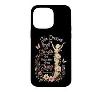 Christian She Dresses Herself With Strength Gift Case for iPhone 14 Pro Max