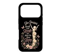 Christian She Dresses Herself With Strength Gift Case for iPhone 17 Pro