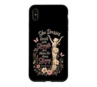 Christian She Dresses Herself With Strength Gift Case for iPhone XS Max