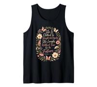 Christian She is Clothed in Strength Proverbs 31 Woman Gift Tank Top