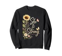 Christian She Is Strong Proverbs 31 Woman Gift Sweatshirt