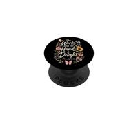 Christian She Works With Her Hands In Delight Gift PopSockets Adhesive PopGrip