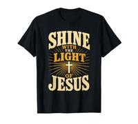 Christian Shine with The Light of Jesus Gift T-Shirt