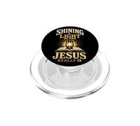 Christian Shining A Light On Who Jesus Really Is PopSockets PopGrip for MagSafe