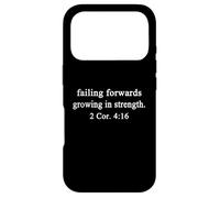 Christian Shirt Failing Forwards Growing In Strength Worship Case for iPhone 17 Pro