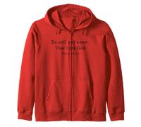 Christian Shirts Be Still And Know That I Am God Worship Mom Zip Hoodie