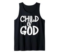 Christian Shirts for Men God Child of Jesus Fate Shirt Tank Top