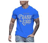 Christian Shirts for Men : Let Every Breath Praise The Lord Shirts Bible Verse Tshirt Faith Jesus Unisex Tops 2025 Mens T Shirt