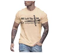 Christian Shirts for Men : Let Every Breath Praise The Lord Shirts Bible Verse Tshirt Faith Jesus Unisex Tops 2025 Mens T Shirt