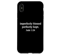 Christian Shirts Imperfectly Blessed Perfectly Kept Worship Case for iPhone XS Max