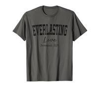 Christian Shirts Women Everlasting Love Faith Worship Jesus T-Shirt