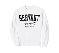 Christian Shirts Women Men SERVANT Heart Christian Leader Sweatshirt