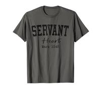 Christian Shirts Women Men Servant Heart Christian Leader T-Shirt