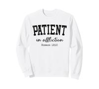 Christian Shirts Women PATIENT in Affliction Worship Jesus Sweatshirt