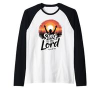 Christian Sing to The Lord Psalm 96 God Worship Religious Raglan Baseball Tee