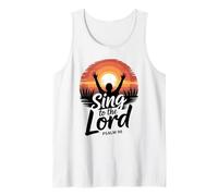 Christian Sing to The Lord Psalm 96 God Worship Religious Tank Top
