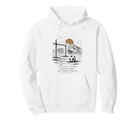 Christian Soccer Bible Verse Philippians Faith Cross Pullover Hoodie