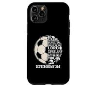 Christian Soccer Scripture Verse Faith Sports Case for iPhone 11 Pro