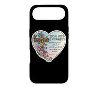 Christian Social Worker Work Is My Ministry Bible Floral Case for iPhone Air