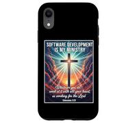 Christian Software Development Is My Ministry Developer God Case for iPhone XR