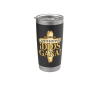 Christian Spanish Cross Jesus Religious Scripture Bible God Stainless Steel Insulated Tumbler