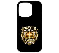 Christian Spiritual Battle On My Knees Case for iPhone 14 Pro