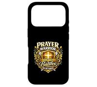 Christian Spiritual Battle On My Knees Case for iPhone 17 Pro